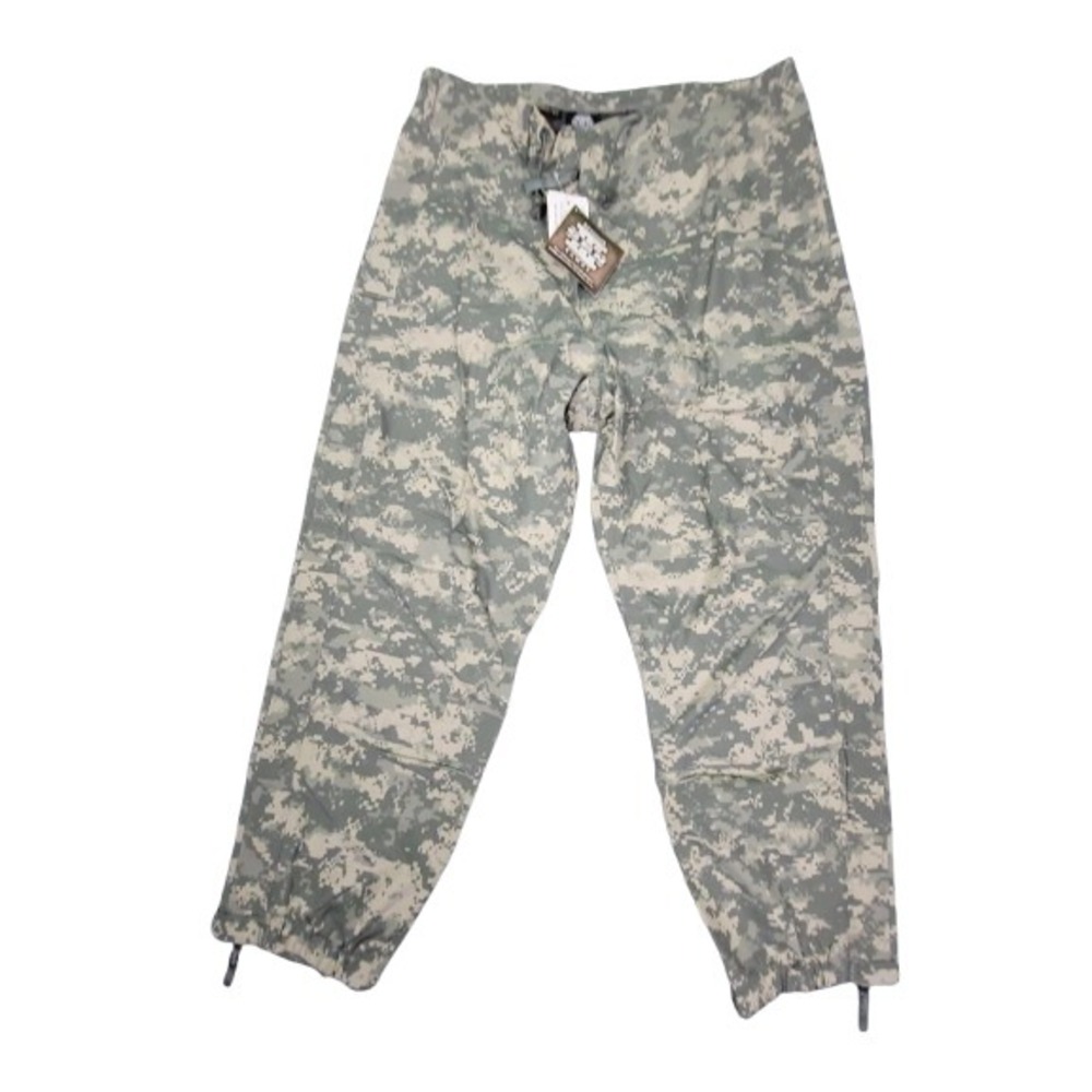 GORE-TEX Mens Pants Gen 3 Level 6 ECWCS Utility Medium Green Camo Army Digital‎